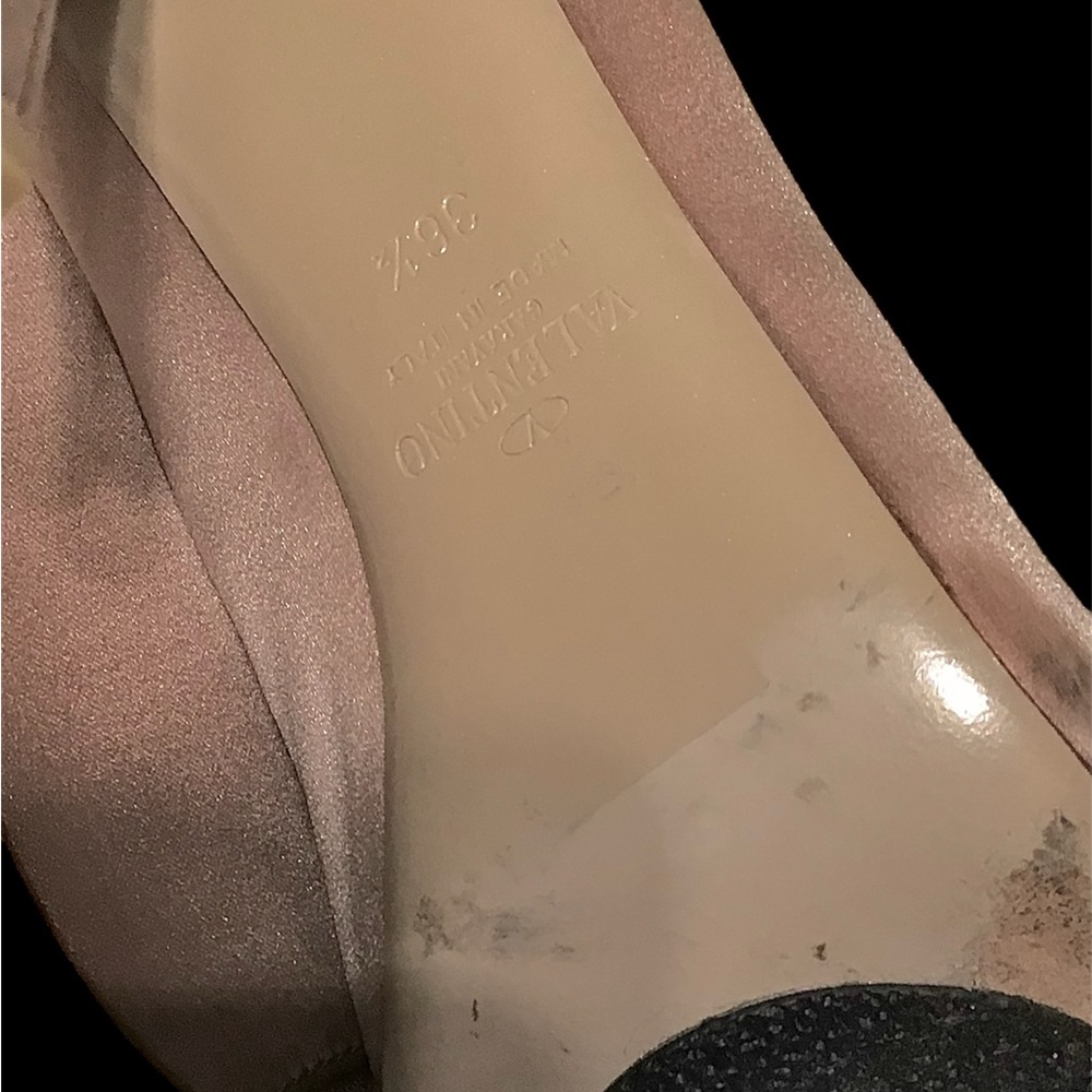 Valentino pumps satin lace - Picture 9 of 11